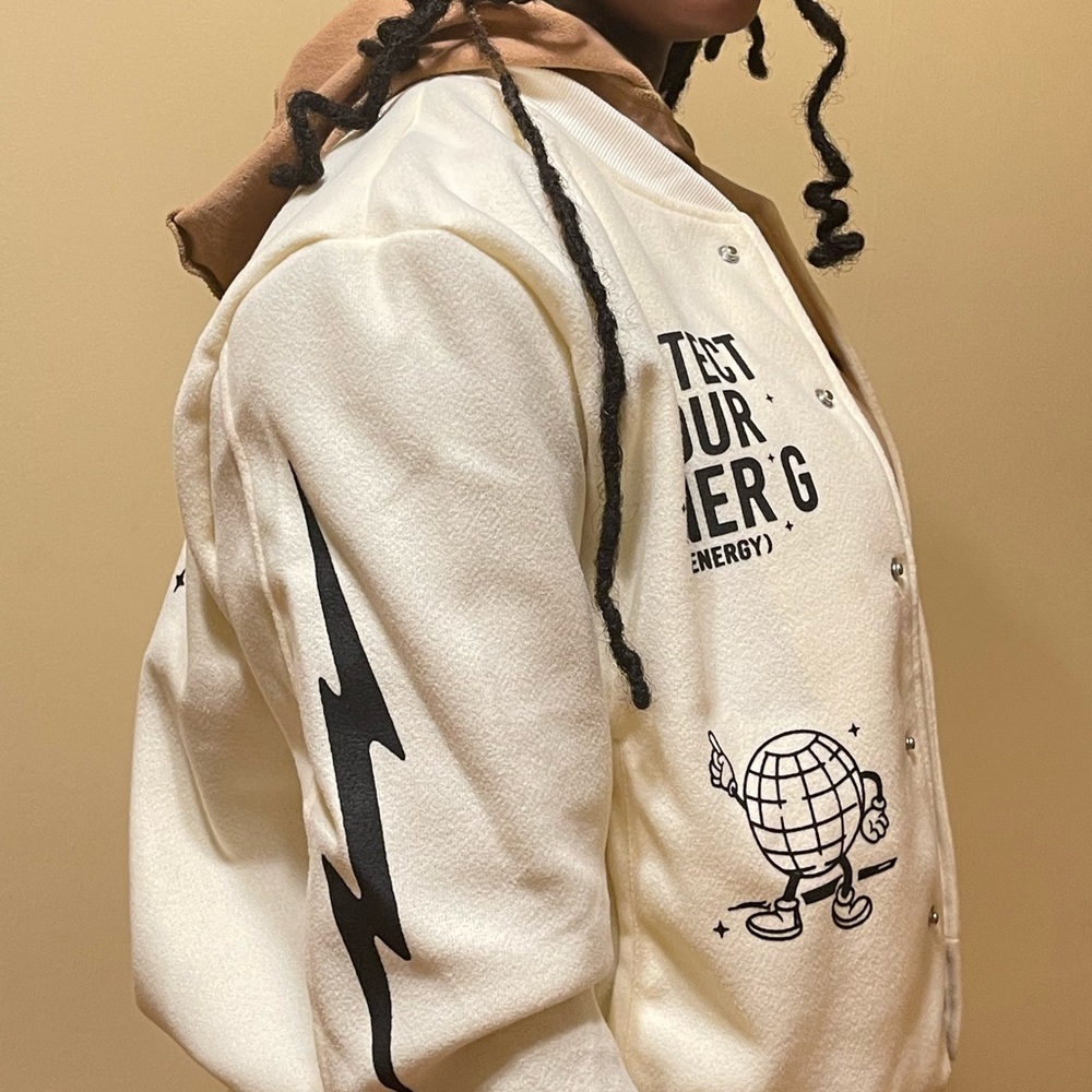 Varsity Baseball Letterman Jacket Winter Clothes … - image 3